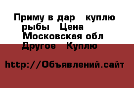 Приму в дар , куплю рыбы › Цена ­ 25 - Московская обл. Другое » Куплю   